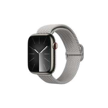 Apple Watch Series 9 (45mm) Apple Watch 專用編織錶帶 灰