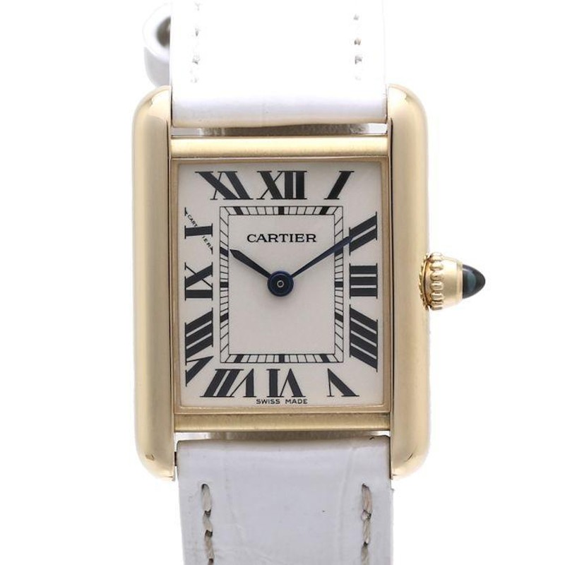 カルティエ CARTIER タンクルイ カルティエ SM W1529856 YG レディース /36480 【中古】 腕時計 |  LINEブランドカタログ