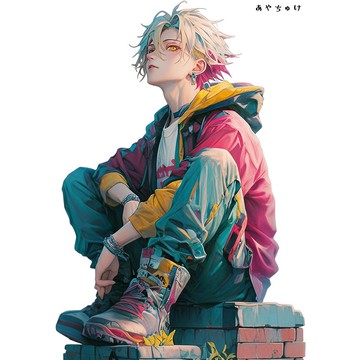 【12月新品5】07-106-0142 人物貼紙 繽紛色彩