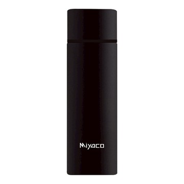MiyAco 米雅可 輕&漾316不鏽鋼口袋隨行杯  霧黑色  140cc  1個