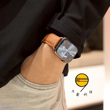 真皮錶帶 適用 Apple Watch 11 10 9 8 SE 蘋果 手錶錶帶 46mm 45mm 42mm 錶帶