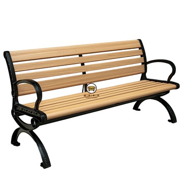 免運/附發票 公園椅 戶外長椅 戶外休閒長椅 公園椅戶外休閑實木長椅子塑木公共座椅長條凳園林庭院凳鐵藝鑄鋁工廠現貨直銷 售後保障 店長推薦 年底鉅惠 5jj
