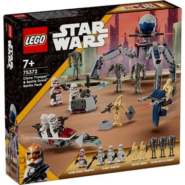 [樂享積木] [已停產沒貨] LEGO 75372 複製人士兵&戰鬥機器人戰鬥包 星際大戰系列