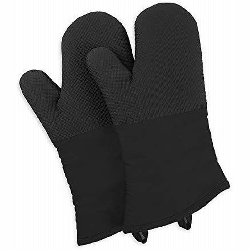 Toprime オーブンミトン 耐熱ミトン シリコン手袋 鍋つかみ 断熱 滑り止め 業務用 耐熱温度260 やけど防止 クッキング用 バーベキュー用 通販 Lineポイント最大0 5 Get Lineショッピング