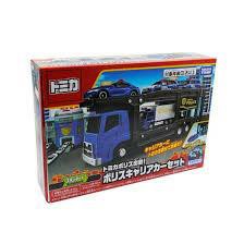 TAKARA TOMY  出動! TOMICA 警察運輸車組 附4台小車 TM17598