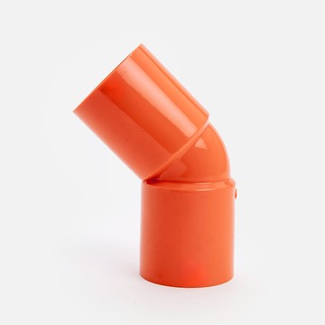 南亞橘 PVC 厚L 45度 (1-1/2")