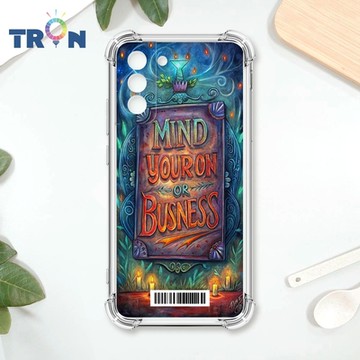 TRON 三星 S21 FE 5G 少管閒事 四角防摔載具殼 軟殼 手機殼
