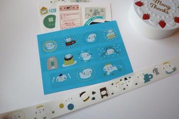 KOBE CAFE 咖啡廳 甜點店 亮面 防水 PET膠帶