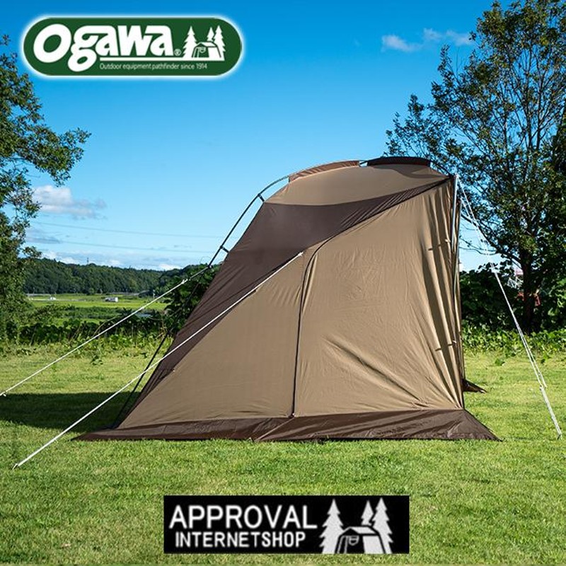 ogawa 小川キャンパル/キャンパルジャパン Car Side Shelter/カーサイドシェルターII 2337 車連結 テント タープ OGAWA  CAMPAL キャンプ | LINEブランドカタログ