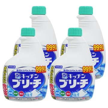 Mitsuei 廚房泡沫清潔劑補充瓶  400ml  4瓶