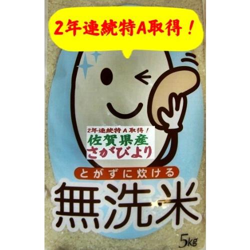 佐賀県産 無洗米 さがびより　5ｋｇ　令和4年産