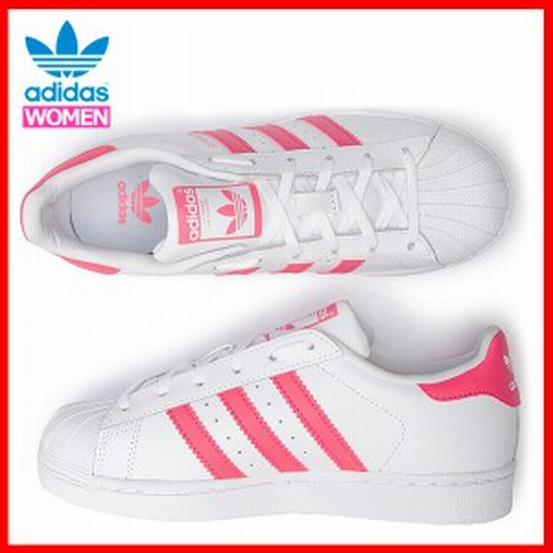 Adidas Superstar J アディダス スーパースター J レディース スニーカー ピンク Cg6608 Ads114 通販 Lineポイント最大1 0 Get Lineショッピング