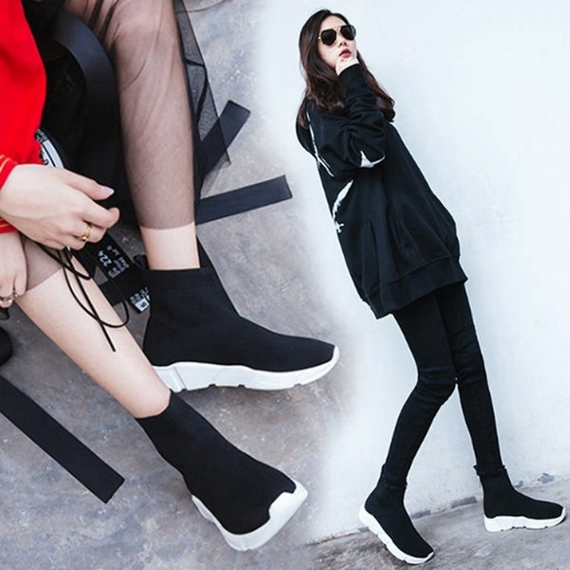 ソックススニーカー ウール 疲れない カジュアル 大人可愛い シンプル こなれ感 秋冬 デート お出かけ 通販 Lineポイント最大get Lineショッピング