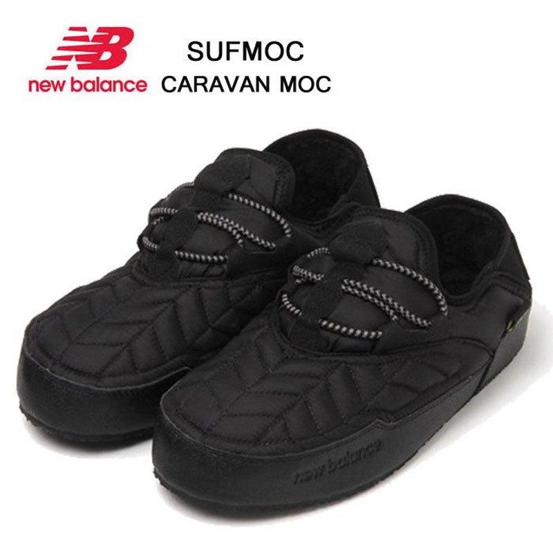 ニューバランス メンズ NEW BALANCE CARAVAN MOC K2 ブラック SUFMOC