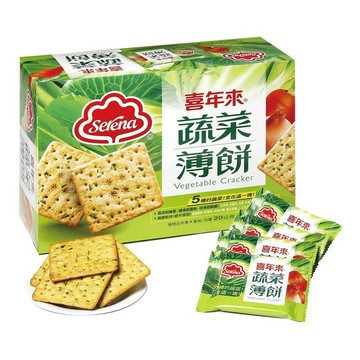 喜年來 蔬菜薄餅 20公克 X 52入
