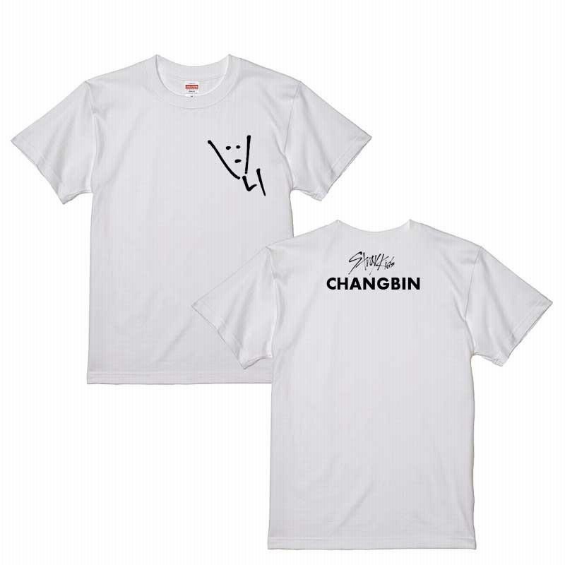 CHANGBIN チャンビン ストレイキッズ STRAYKIDS スキズ Tシャツ CHANGBIN チャンビン ストレイキッズ STRAYKIDS スキズ Tシャツ