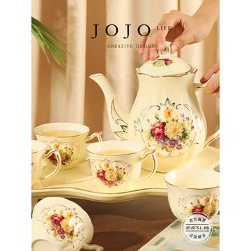 JOJO'S L. PD.sound.歐式陶瓷咖啡杯套裝創意高檔伴手禮物 | 歡聲