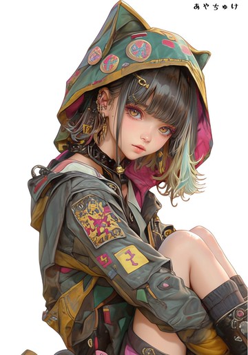 【11月新品】07-105-0141 人物貼紙 冬日女孩