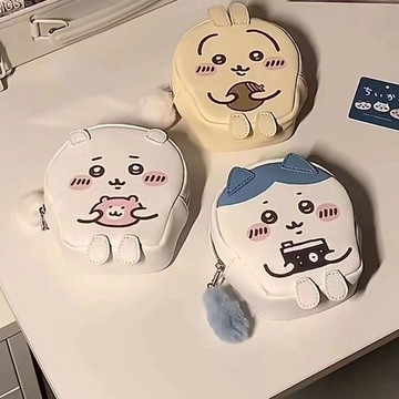 臺灣出貨💥chiikawa吉伊卡哇零錢包掛包 吉伊小八書包掛包零錢包收納小包