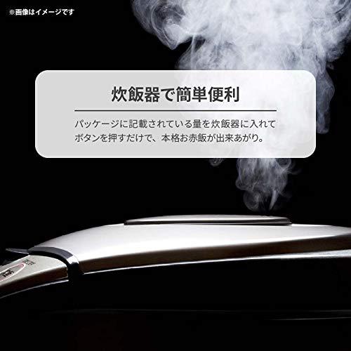 [前田家] お赤飯の素 2合炊き(2~3人前) x 3袋 炊飯器で簡単 便利 白米でも美味しく調理 化学調味料 着色料不使用 炊き込み ご飯 ごはん