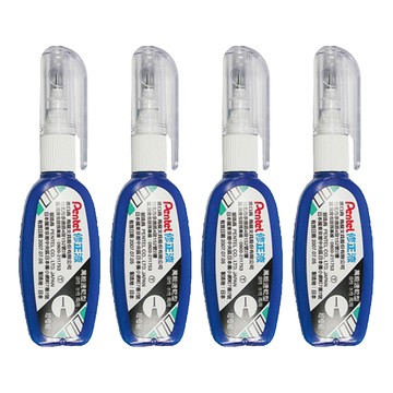 Pentel 飛龍文具 易壓迷你修正液 ZL102  4.2ml  4個