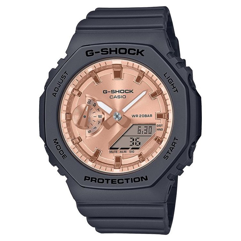 G-SHOCK Gショック WOMEN オクタゴン アナデジ ピンクゴールド