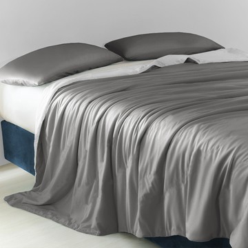 J-bedtime 床寢時光 石墨烯涼被  質感灰黑  150 x 195cm