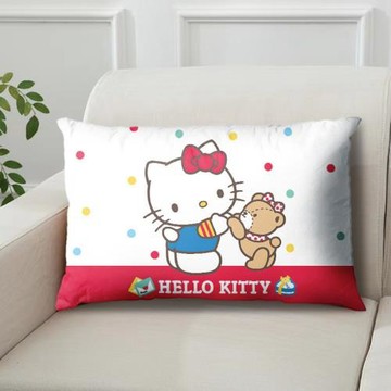 Hello Kitty枕頭三麗鷗卡通凱蒂貓雙面含芯枕套枕頭套子抱枕