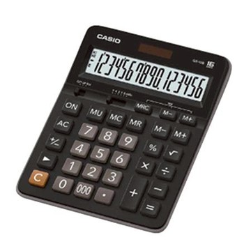 卡西歐 CASIO桌上型大螢幕計算機/GX-16B/16位元