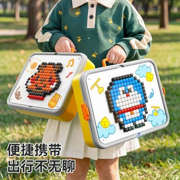 本土出貨免運臺現百變蘑菇釘拼插兒童益智拼圖拼圖玩具幼兒童色彩認知玩具禮物