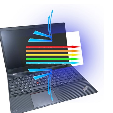 EZstick Lenovo ThinkPad T15 Gen2 防藍光螢幕貼 抗藍光 (15.6吋寬)