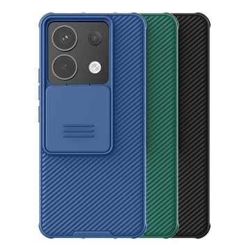 NILLKIN｜POCO X6 5G 黑鏡 Pro 保護殼 保護套 手機殼 雙料殼 鏡頭保護 鏡頭防塵蓋 鏡頭蓋