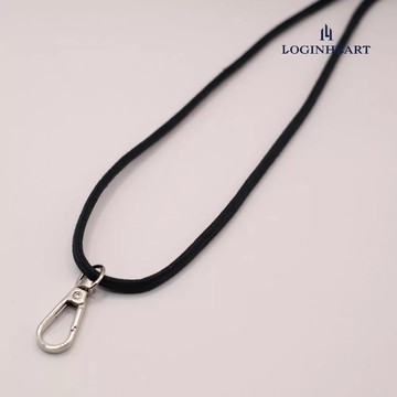 5mm編織頸掛繩 可調節長度最長至110cm 證件套掛繩 識別證掛繩