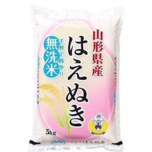 お米 令和4年 山形県産 はえぬき 無洗米 10kg（5kg×2袋） 時短 rhm1004