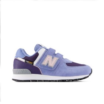 61-New Balance NB NB 運動鞋 童鞋 中童 兒童 魔鬼氈 藍紫 P57422X