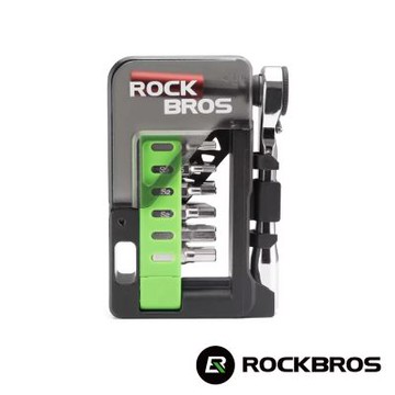 《ROCKBROS洛克兄弟》多功能棘輪工具組 補修/維修/板手/單車工具/螺絲起子/單車維修/簡易維修/430034001