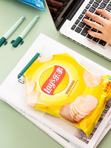 廚房整理食品封口夾家用保存零食工具夾封口神器塑料零食袋密封夾