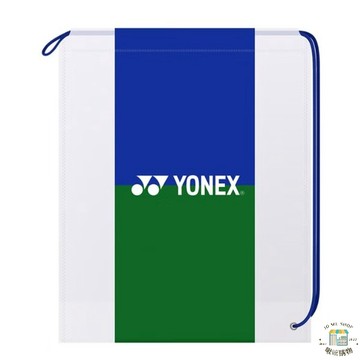🏸Yonex yy  網羽毛球 鞋袋 運動防水塑料 抽繩袋 穿繩收納袋 衣物 束口袋 濕衣服 YOBC1068CR 背繩