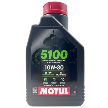 MOTUL 5100 4T 10W-30 酯類合成機車機油【整箱20罐】