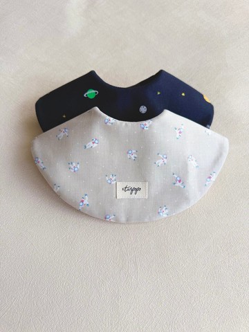 Tanpopo 手作寶寶小物 | 宇宙漫遊系列圍兜