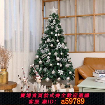 【全網低價 可打統編】垂繡 豪華加密聖誕樹1.5\2.4米聖誕節裝飾家用聖誕樹套餐聖誕裝飾