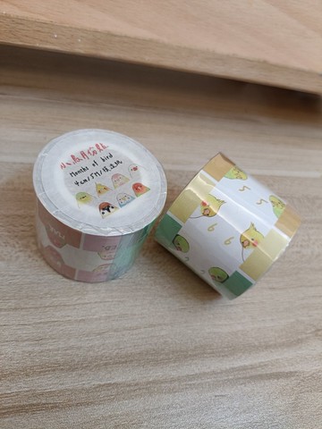 小鳥月份貼/模造紙/有刀模/4CM/5M