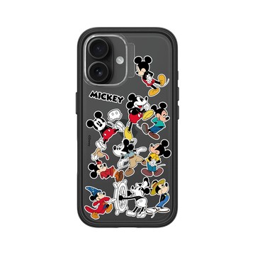 iPhone 16 Mod NX 黑 - 迪士尼-米奇 Mickey - Sticker-各種米奇