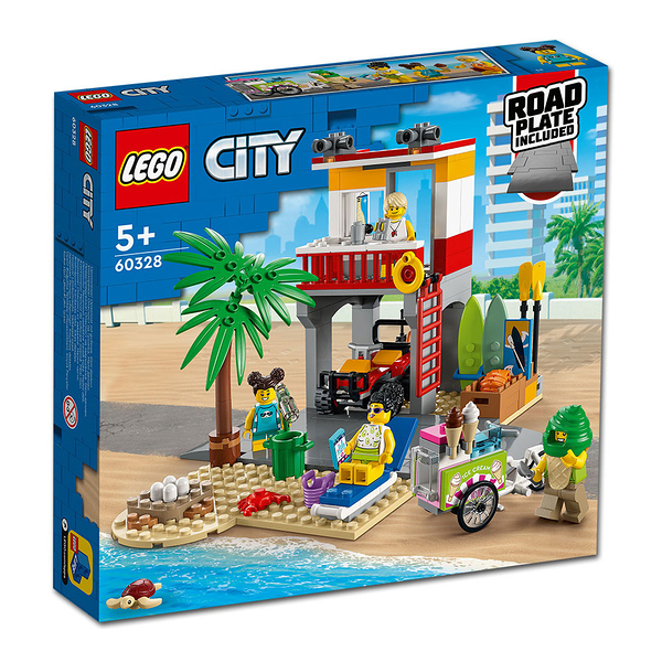 樂高積木lego Lt City 城市系列 海灘救生站 Joybus玩具百貨價格比價資訊 3筆 Line購物