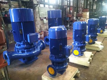 A沂洺 ISG32-160A 立式管道離心泵 單級單吸管道泵離心泵[DD1213001]