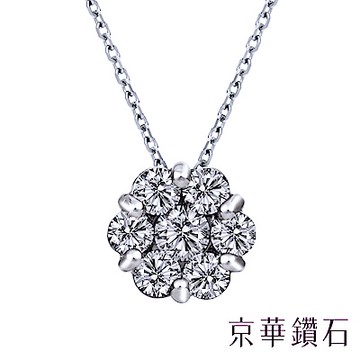 京華鑽石 亮點 0.20克拉 10K鑽石項鍊