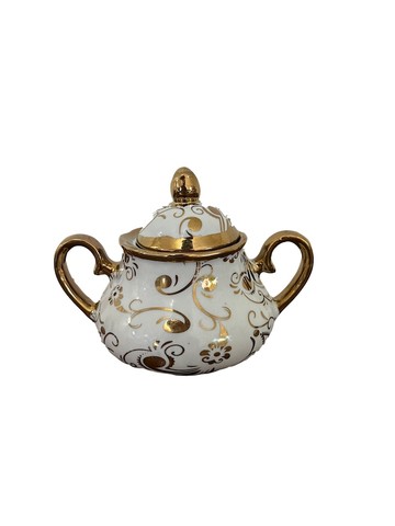 PARANA [義大利金牌獎咖啡] 宮廷奢華金 糖盅 (福利品)
