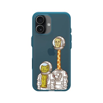 iPhone 17 Clear (相機按鈕) 夜幕藍 - Keigo - Astronaut