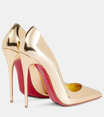 Christian Louboutin Kate Max mirrored leather pumps