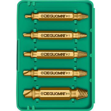 生銹螺絲取出器工具高強度萬能套裝拆卸滑絲斷頭斷絲反牙退絲神器